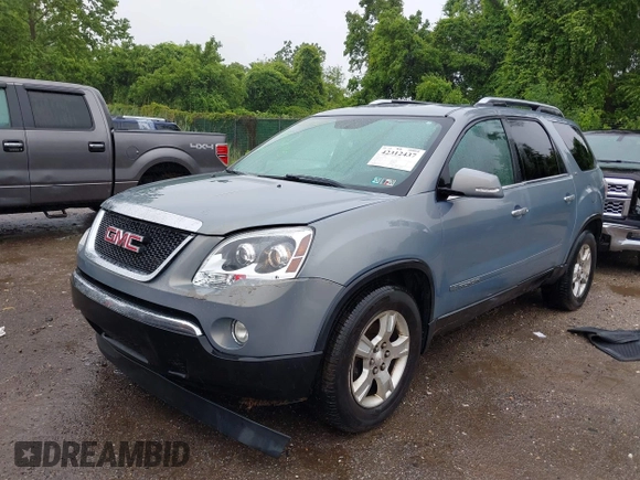 2008 GMC Acadia SLT1 z VIN 1GKEV23778J261888, wystawiony jako IAAI lot #42312437 z przebiegiem 179 577 mil mil oraz . Historia ofert i sprzedaży dostępna na DreamBid. Obrazek 2.