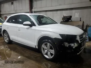 2018 Audi Q5 Premium with VIN WA1ANAFY6J2009214, listed as a Copart auction lot 51943705 with 109,192 mi miles and Salvage Title. Bid and sale history available at carsss.com. Image 4.
