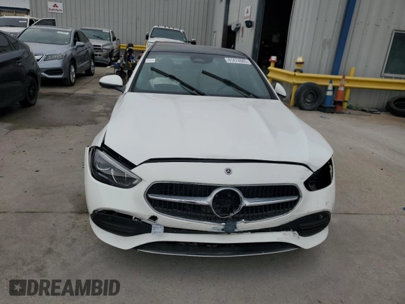 2024 Mercedes-Benz C 300 with VIN W1KAF4GB8RR164810, listed as a Copart auction lot 41474685 with 7,952 mi miles and Salvage Title. Bid and sale history available at DreamBid. Image 5.
