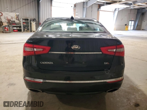 2014 Kia Cadenza Premium z VIN KNALN4D77E5145623, wystawiony jako Copart lot #54579305 z przebiegiem 53 360 mil mil oraz Szkoda całkowita • Salvage title. Historia ofert i sprzedaży dostępna na DreamBid. Obrazek 6.