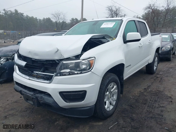 2018 Chevrolet Colorado 4WD LT with VIN 1GCGTCEN7J1261813, listed as a IAAI auction lot 41807217 with 35,823 mi miles. Bid and sale history available at carsss.com. Image 17.