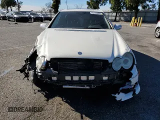 2009 Mercedes-Benz CLK 550 with VIN WDBTJ72HX9F264261, listed as a Copart auction lot 89173605 with Not Provided miles and Salvage Title. Bid and sale history available at DreamBid. Image 5.