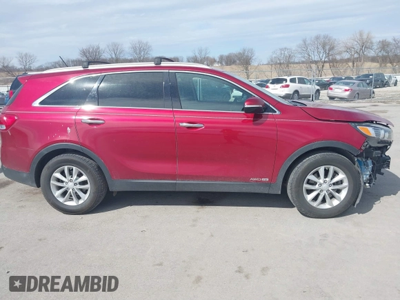 2016 Kia Sorento LX with VIN 5XYPGDA56GG174736, listed as a IAAI auction lot 41897778 with 162,512 mi miles and . Bid and sale history available at carsss.com. Image 13.