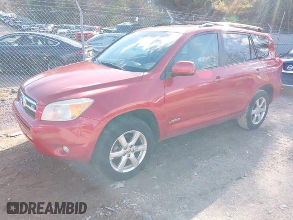 2008 Toyota RAV4 Ltd with VIN JTMBK34V585051468, listed as a IAAI auction lot 41863398 with 160,514 mi miles. Bid and sale history available at carsss.com. Image 22.