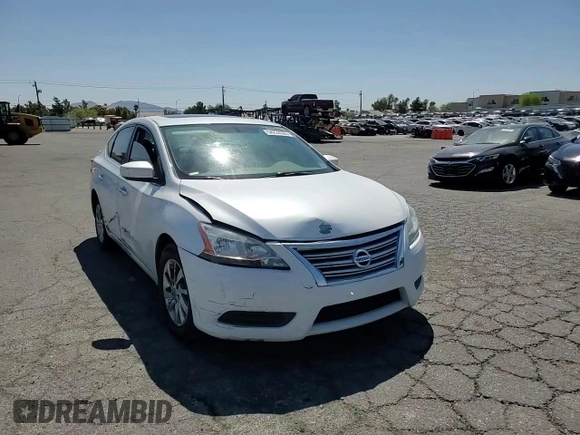 2015 Nissan Sentra SV with VIN 3N1AB7AP3FY248845, listed as a Copart auction lot 54233385 with 132,820 mi miles and Salvage Title. Bid and sale history available at DreamBid. Image 13.