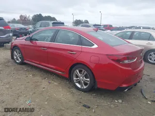 2019 Hyundai Sonata Sport with VIN 5NPE34AF7KH808312, listed as a IAAI auction lot 40815880 with 71,800 mi miles. Bid and sale history available at carsss.com. Image 3.
