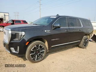 2022 GMC Yukon XL Denali with VIN 1GKS2JKT6NR311424, listed as a Copart auction lot 64784874 with 22,317 mi miles and Salvage Title. Bid and sale history available at carsss.com. Image 1.