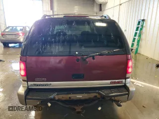 2001 GMC Jimmy SLE with VIN 1GKDT13W412139248, listed as a Copart auction lot 87383154 with 212,705 mi miles and Clean Title. Bid and sale history available at carsss.com. Image 6.