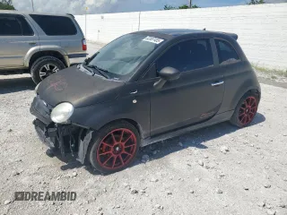 2012 FIAT 500 Sport with VIN 3C3CFFBR2CT207852, listed as a Copart auction lot 62087485 with 121,831 mi miles and Salvage title. Bid and sale history available at DreamBid. Image 1.