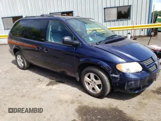2005 Dodge Caravan SXT with VIN 2D4GP44L95R280846, listed as a Copart auction lot 56608455 with 174,140 mi miles and Salvage title. Bid and sale history available at DreamBid. Image 4.