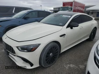 2021 Mercedes-Benz AMG GT 43 z VIN W1K7X5KBXMA039139, wystawiony jako Copart lot #87670005 z przebiegiem Nie podano mil oraz Szkody całkowita. Historia ofert i sprzedaży dostępna na DreamBid. Obrazek 1.
