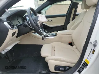 2021 BMW 3 Series 330i xDrive with VIN 3MW5R7J02M8B69061, listed as a Copart auction lot 42602125 with 0 mi miles and Salvage Title. Bid and sale history available at carsss.com. Image 7.