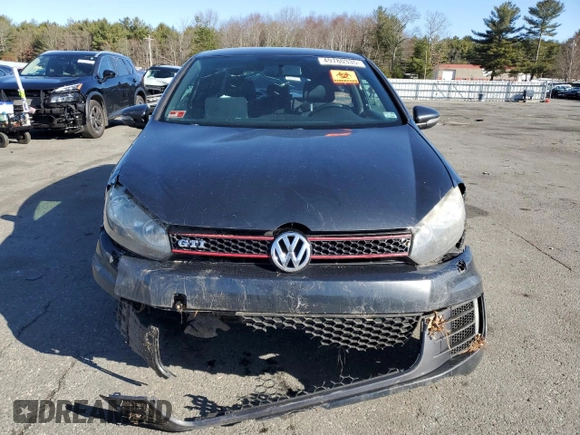 2012 Volkswagen GTI w/Conv & Sunroof with VIN WVWEV7AJ4CW125785, listed as a Copart auction lot 49780335 with 125,837 mi miles and Salvage title. Bid and sale history available at DreamBid. Image 5.