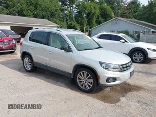 2013 Volkswagen Tiguan S with VIN WVGBV3AX5DW592064, listed as a IAAI auction lot 42778159 with 140,849 mi miles and . Bid and sale history available at DreamBid. Image 1.