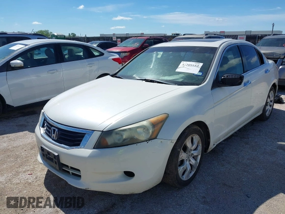 2008 Honda Accord EX-L z VIN 1HGCP36848A083642, wystawiony jako IAAI lot #42209153 z przebiegiem 257 112 mil mil oraz . Historia ofert i sprzedaży dostępna na DreamBid. Obrazek 2.