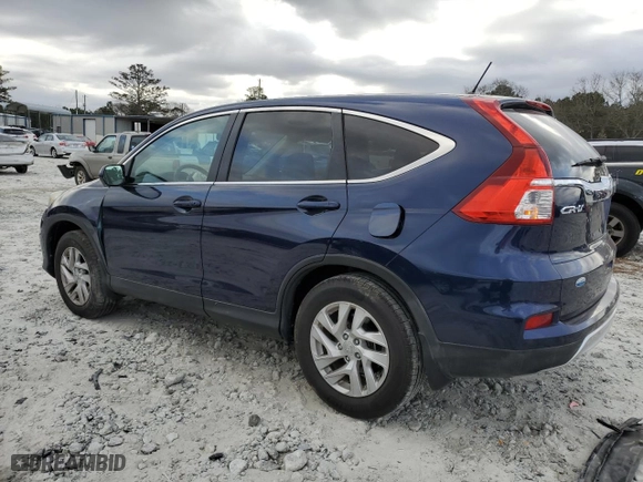 2015 Honda CR-V EX with VIN 2HKRM3H58FH505616, listed as a Copart auction lot 47393945 with 107,025 mi miles and Salvage Title. Bid and sale history available at carsss.com. Image 2.