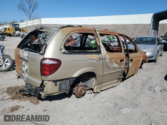 2001 Chrysler Town & Country Limited with VIN 2C8GP64L31R396237, listed as a Copart auction lot 45983055 with 0 mi miles and Non Repairable. Bid and sale history available at carsss.com. Image 3.