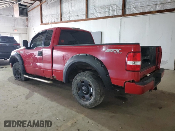 2005 Ford F-150 XL with VIN 1FTRF14W35NC11195, listed as a Copart auction lot 49278615 with 0 mi miles and Salvage Title. Bid and sale history available at carsss.com. Image 2.