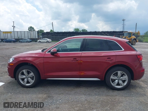 2018 Audi Q5 Premium Plus with VIN WA1BNAFY1J2036129, listed as a IAAI auction lot 42637234 with 75,016 mi miles and . Bid and sale history available at DreamBid. Image 15.