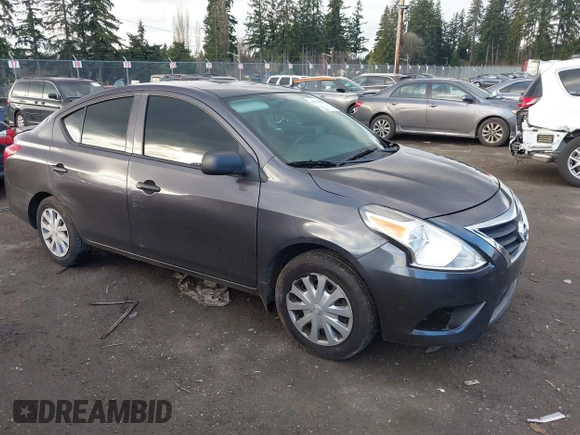 2015 Nissan Versa S Plus with VIN 3N1CN7AP0FL847389, listed as a IAAI auction lot 41356300 with 150,895 mi miles and . Bid and sale history available at DreamBid. Image 1.