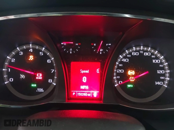 2012 GMC Terrain SLT-2 with VIN 2GKALWEK6C6167570, listed as a IAAI auction lot 41836699 with 150,280 mi miles. Bid and sale history available at carsss.com. Image 7.