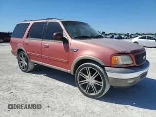 2001 Ford Expedition Eddie Bauer with VIN 1FMRU17W41LB82891, listed as a Copart auction lot 49628365 with 213,712 mi miles and Non repairable. Bid and sale history available at DreamBid. Image 4.