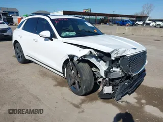 2023 Genesis GV70 2.5T with VIN KMUMADTB0PU087966, listed as a IAAI auction lot 41764769 with 33,865 mi miles and . Bid and sale history available at DreamBid. Image 6.
