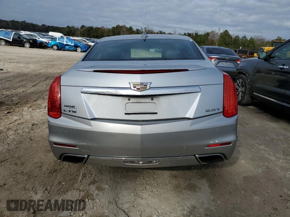 2015 Cadillac CTS RWD with VIN 1G6AP5SX2F0135080, listed as a Copart auction lot 85827504 with 95,287 mi miles and Salvage title. Bid and sale history available at DreamBid. Image 6.