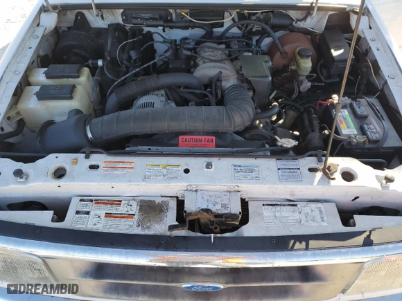 1996 Ford Ranger XL with VIN 1FTCR14U3TPA60596, listed as a Copart auction lot 44268285 with 15,860 mi miles and Salvage Title. Bid and sale history available at carsss.com. Image 11.