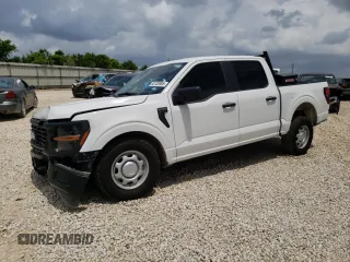 2024 Ford F-150 with VIN 1FTEW1KP3RKE77267, listed as a Copart auction lot 53138905 with 11,781 mi miles and Salvage title. Bid and sale history available at DreamBid. Image 1.