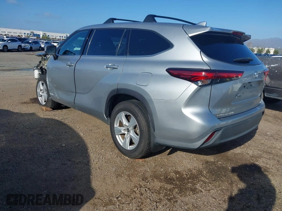 2020 Toyota Highlander LE with VIN 5TDZZRAH6LS500736, listed as a IAAI auction lot 41794879 with 72,345 mi miles and . Bid and sale history available at DreamBid. Image 3.