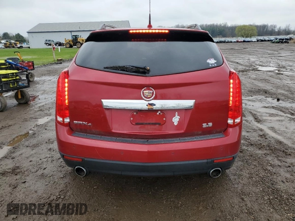 2011 Cadillac SRX Premium Collection with VIN 3GYFNFEY9BS633051, listed as a Copart auction lot 52884075 with 97,997 mi miles and Salvage Title. Bid and sale history available at carsss.com. Image 6.
