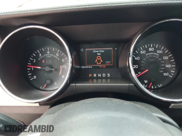 2016 Ford Mustang EcoBoost with VIN 1FA6P8TH3G5275547, listed as a Copart auction lot 63400825 with 102,040 mi miles and Salvage title. Bid and sale history available at DreamBid. Image 9.