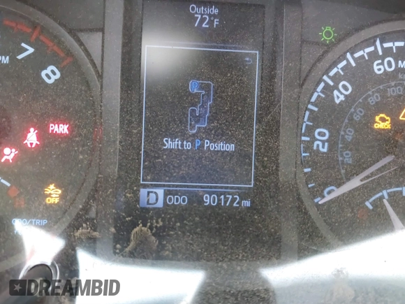 2018 Toyota Tacoma SR with VIN 3TMCZ5AN1JM124111, listed as a IAAI auction lot 41741973 with 90,175 mi miles. Bid and sale history available at carsss.com. Image 15.