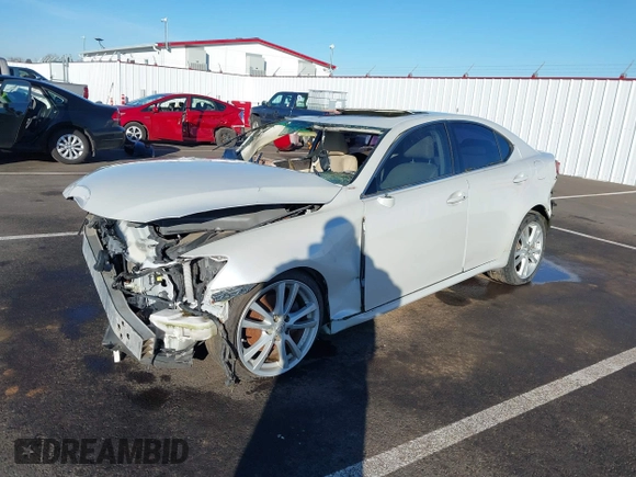 2006 Lexus IS 250 with VIN JTHBK262165021067, listed as a IAAI auction lot 41561905 with Not provided miles and . Bid and sale history available at DreamBid. Image 2.