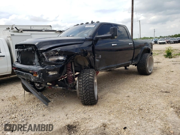 2016 Ram 2500 Laramie with VIN 3C6UR5FL1GG101454, listed as a Copart auction lot 54253835 with 98,226 mi miles and Salvage title. Bid and sale history available at DreamBid. Image 1.
