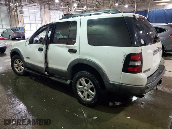 2006 Ford Explorer XLT with VIN 1FMEU73866UA07827, listed as a Copart auction lot 46151125 with 219,598 mi miles and Clean Title. Bid and sale history available at carsss.com. Image 2.
