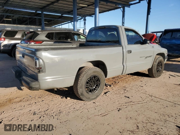 1997 Dodge Dakota with VIN 1B7FL26X9VS139735, listed as a Copart auction lot 55270635 with 163,867 mi miles and Clean Title. Bid and sale history available at carsss.com. Image 3.
