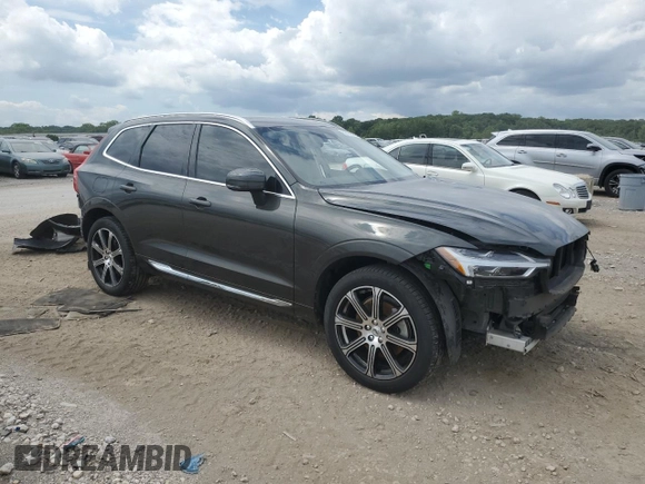 2018 Volvo XC60 Inscription with VIN LYVA22RL3JB086741, listed as a Copart auction lot 60791095 with 66,137 mi miles and Salvage title. Bid and sale history available at DreamBid. Image 4.