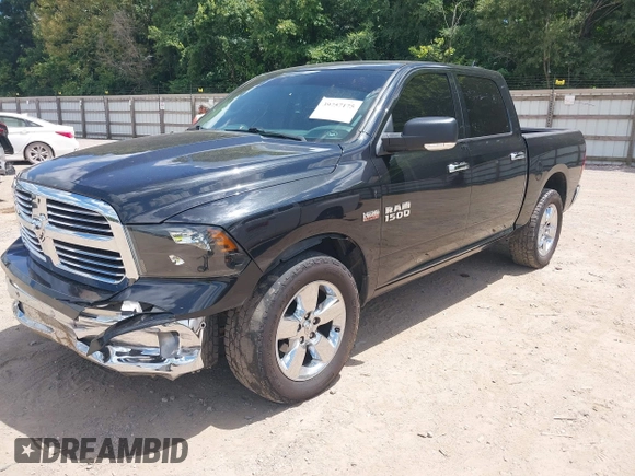 2018 Ram 1500 Big Horn with VIN 1C6RR7LT3JS349016, listed as a IAAI auction lot 39757175 with 91,710 mi miles. Bid and sale history available at carsss.com. Image 17.