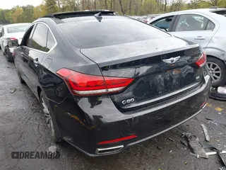 2017 Genesis G80 3.8L with VIN KMHGN4JE4HU189527, listed as a IAAI auction lot 41930400 with 135,497 mi miles and . Bid and sale history available at DreamBid. Image 3.