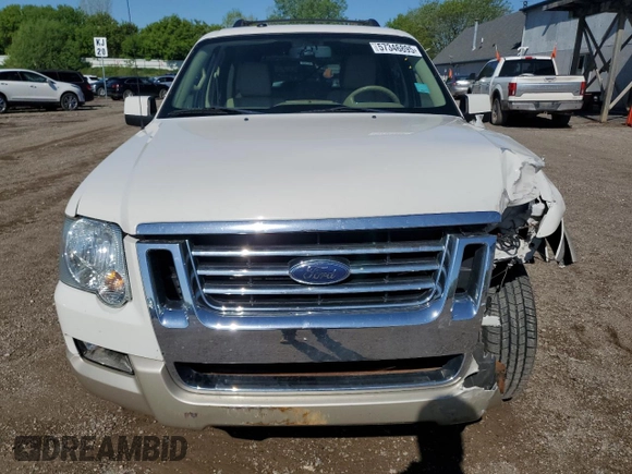 2009 Ford Explorer Eddie Bauer z VIN 1FMEU64E49UA08896, wystawiony jako Copart lot #57346895 z przebiegiem 106 106 mil mil oraz Czysty tytuł • Clean title. Historia ofert i sprzedaży dostępna na DreamBid. Obrazek 5.