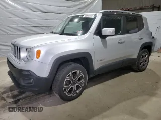 2017 Jeep Renegade Limited z VIN ZACCJBDB8HPF27033, wystawiony jako Copart lot #48898965 z przebiegiem 72 157 mil mil oraz Szkoda całkowita • Salvage title. Historia ofert i sprzedaży dostępna na DreamBid. Obrazek 1.