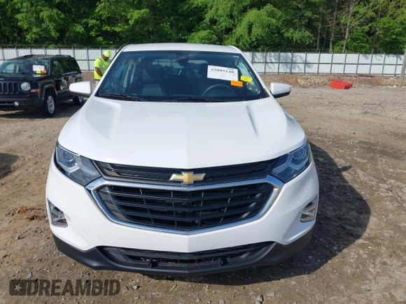2021 Chevrolet Equinox LT with VIN 3GNAXKEV7MS162973, listed as a IAAI auction lot 42085148 with 19,847 mi miles and . Bid and sale history available at DreamBid. Image 13.