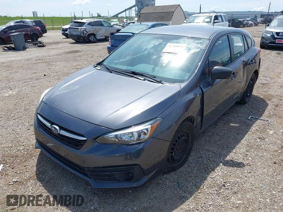 2022 Subaru Impreza with VIN 4S3GTAB69N3701963, listed as a IAAI auction lot 42341834 with 53,190 mi miles and . Bid and sale history available at DreamBid. Image 17.