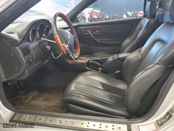 2003 Mercedes-Benz SLK-Class 3.2L with VIN WDBKK65F83F280656, listed as a Copart auction lot 79158954 with 99,413 mi miles and Salvage Title. Bid and sale history available at carsss.com. Image 7.