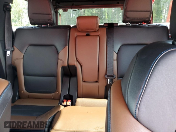 2024 Ford Bronco Outer Banks with VIN 1FMDE8BH3RLB07202, listed as a Copart auction lot 55142595 with 5,822 mi miles and Salvage title. Bid and sale history available at DreamBid. Image 10.