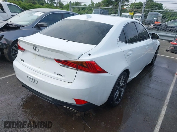 2017 Lexus IS 200t with VIN JTHBA1D27H5060250, listed as a IAAI auction lot 42419108 with 111,320 mi miles and . Bid and sale history available at DreamBid. Image 4.