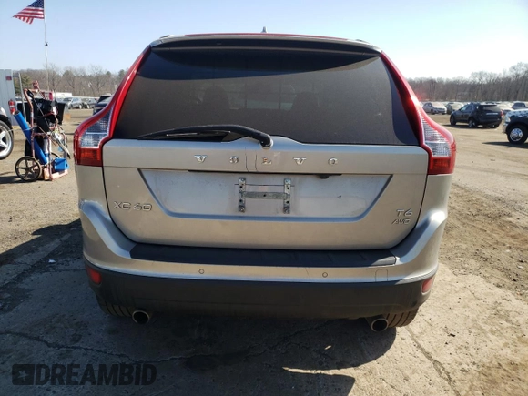 2013 Volvo XC60 T6 with VIN YV4902DZ0D2428539, listed as a Copart auction lot 49141265 with 102,037 mi miles and Salvage Title. Bid and sale history available at carsss.com. Image 6.