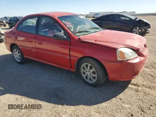 2004 Kia Rio with VIN KNADC125946285319, listed as a Copart auction lot 49844415 with 86,272 mi miles and Salvage Title. Bid and sale history available at carsss.com. Image 4.